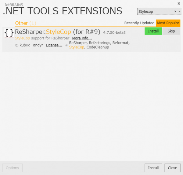 SnapCrab_JetBRAINS NET Tools Extensions_2015-1-11_23-8-8_No-00