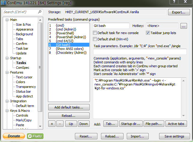 Conemuでgit For Windows 2 Xのbashを使う方法 Opcdiary