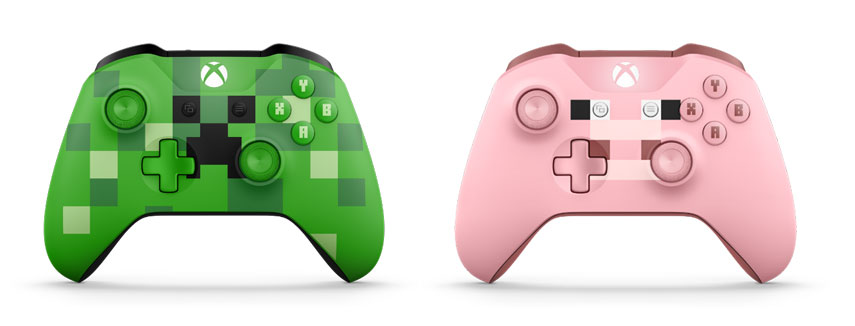 Minecraft をイメージしたデザインを施した Xbox One S 1 Tb 本体およびコントローラー 2 製品を 17 年 10 月 5 日 木 に発売 Opcdiary