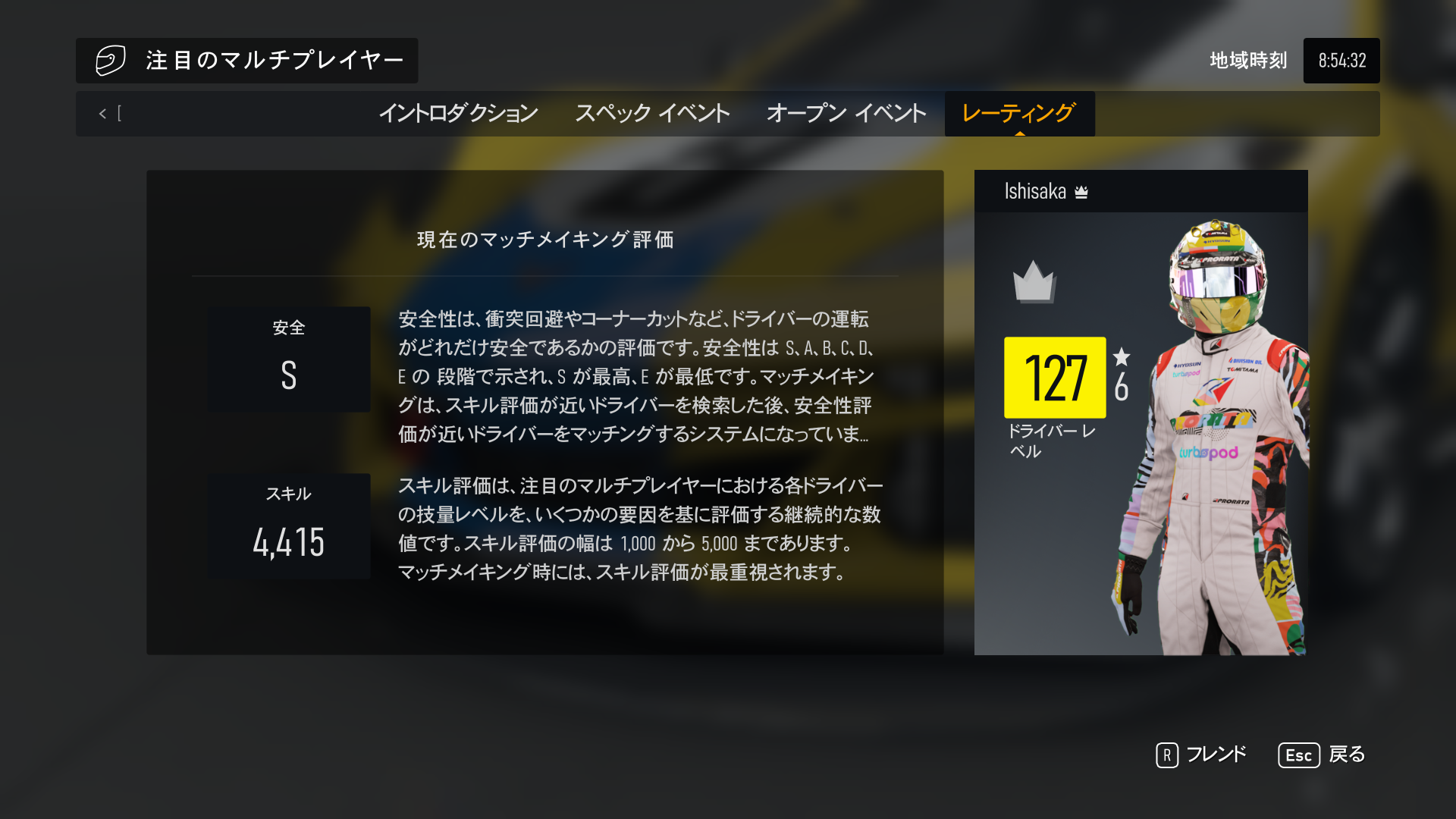 Forza Motorsport 週報 2024/01/22 ～2024/01/29 #ForzaMotorsport | OPCDiary